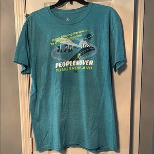 Disney PeopleMover Tomorrowland Teal T-Shirt
